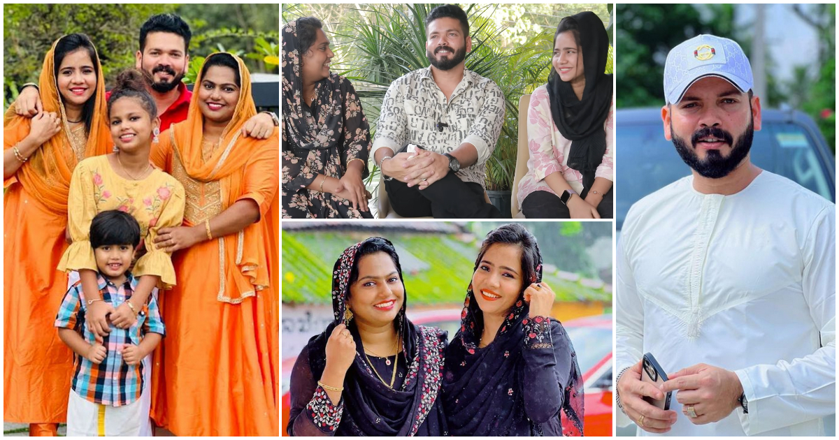 Basheer Bashi And Wives Viral Video Malayalam (1)