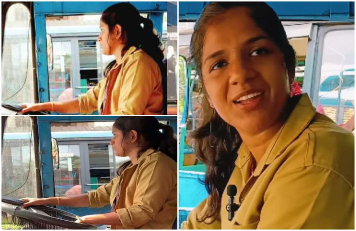 women bus driver kerala (1)