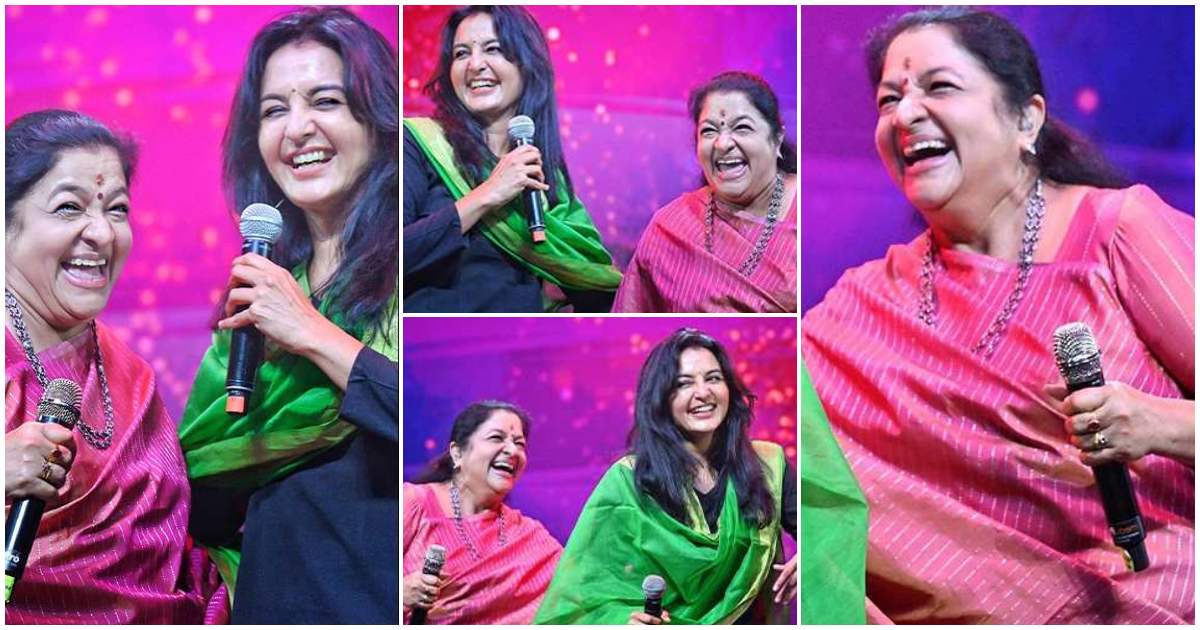 manju warrier with chithra (2)