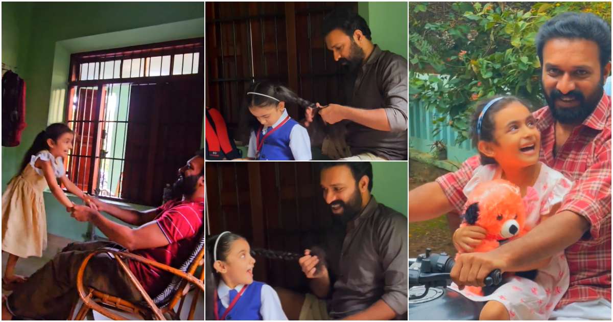 Santhwanam Devootty With Sajin Cute Video