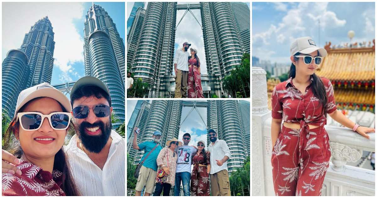 Gopika And Gp Honeymoon In Malesia