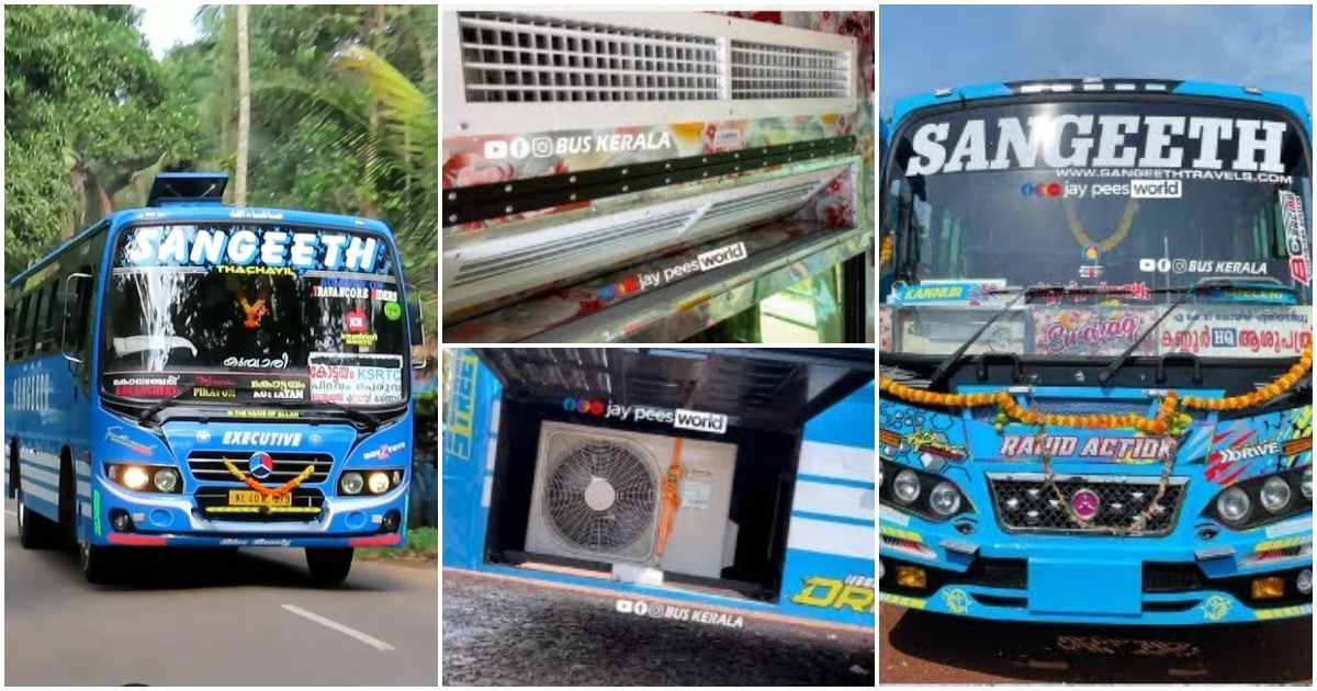 Sangeeth AC Bus Viral