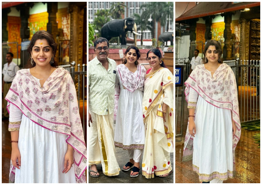 Meera Nandan Family In Guruvayoor