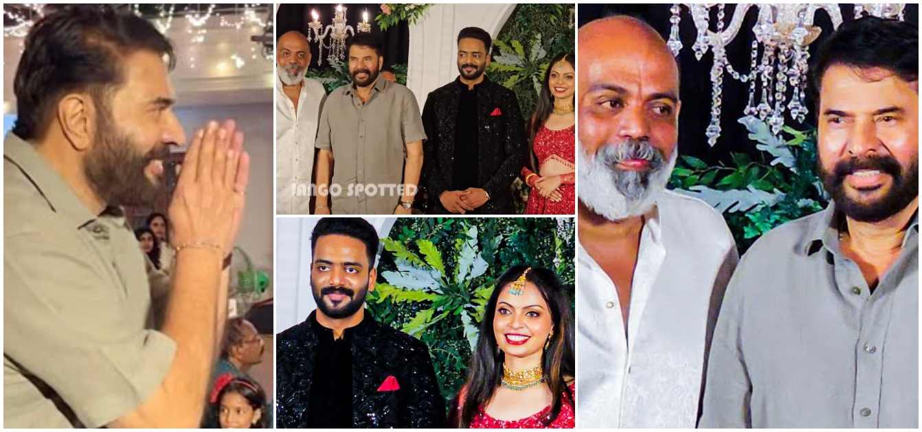 Actor Ezhupunna Baiju Daughter Engagement Funtion In Mammooty