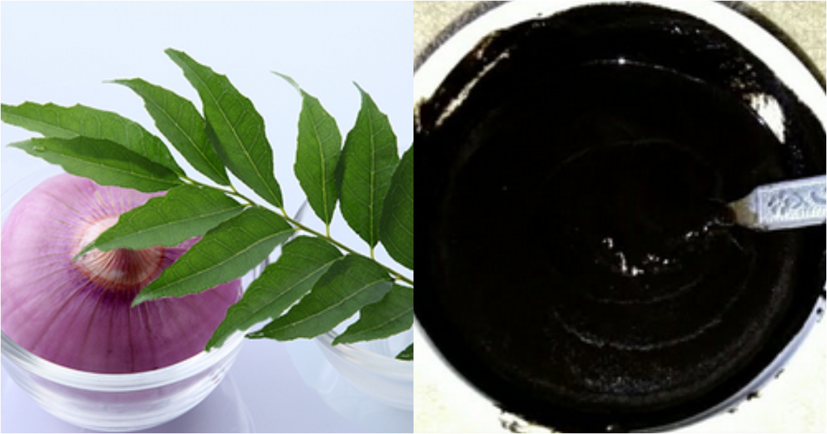Onion Useing Home Made Hair Dye